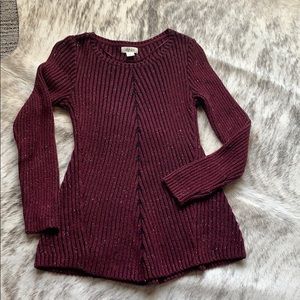 Plum sweater